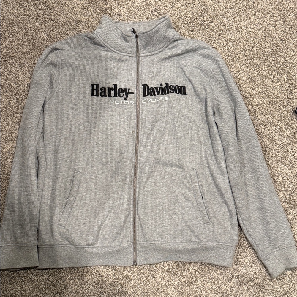 Harley-Davidson Light Gray Casual Jacket